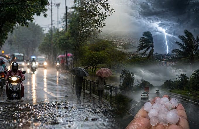 झारखंड के कई जिलों में आंधी-वज्रपात और ओलावृष्टि की संभावना, ऑरेंज अलर्ट जारी