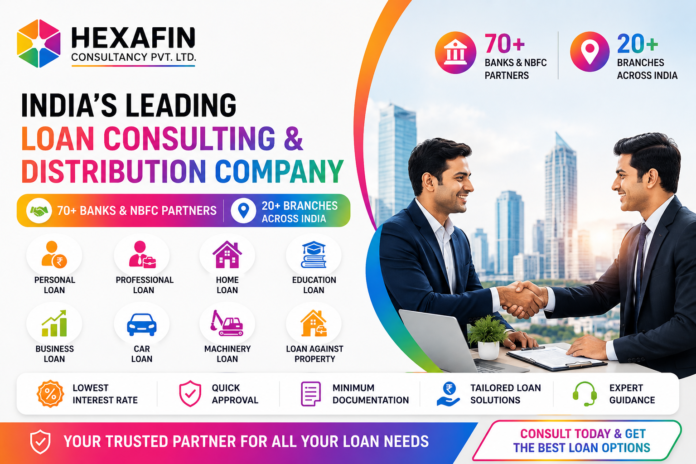 Hexafin Consultancy Pvt Ltd | India's Leading Loan Consulting & Distribution Company