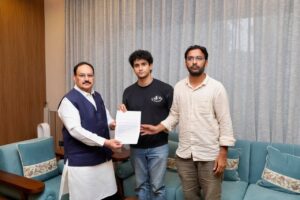 केंद्रीय मंत्री जेपी नड्डा से मुलाकात में सीजेपी प्रतिनिधिमंडल ने रखी तीन मांगें, मंत्री ने कहा- 'थोड़ा समय दीजिये' 1 WhatsApp Image 2026 07 20 at 17.22.07